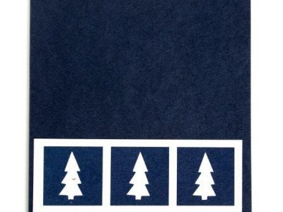 Collage di Natale [collage con cartoncino blu] - 1,50€ - 70pz.