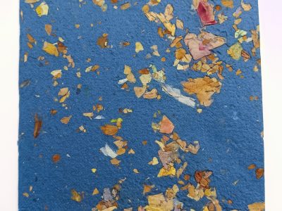 Notte Magica (Biglietti carta riciclata blu con petali) - 2,50€-150pz